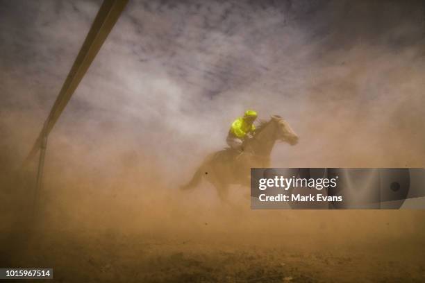 Louth Races 76 Locals Tourists Celebrate 60th Anniversary Of Louth Races Stock ...