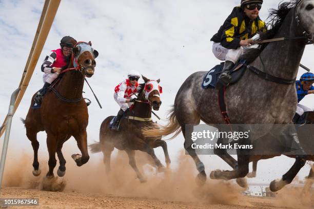 Louth Races 76 Locals Tourists Celebrate 60th Anniversary Of Louth Races Stock ...