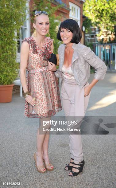 Camilla Dallerup and Dawn Steele attend the Dogs Trust Honours Awards at Jasmine Studios on June 3, 2010 in London, England.