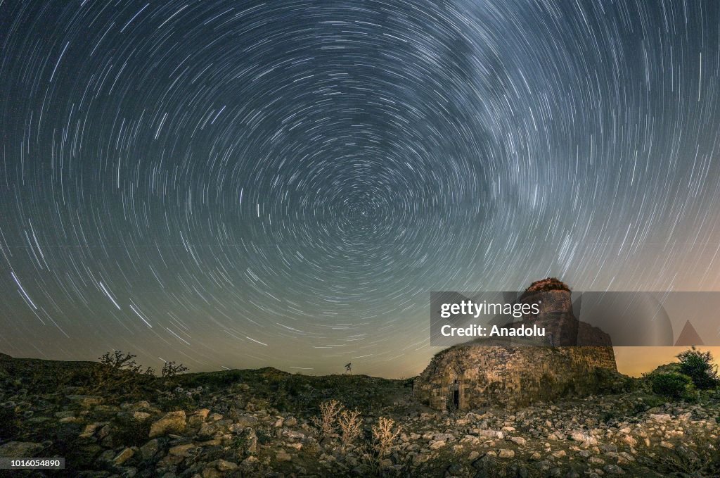 Perseid meteor shower in Turkey's Van