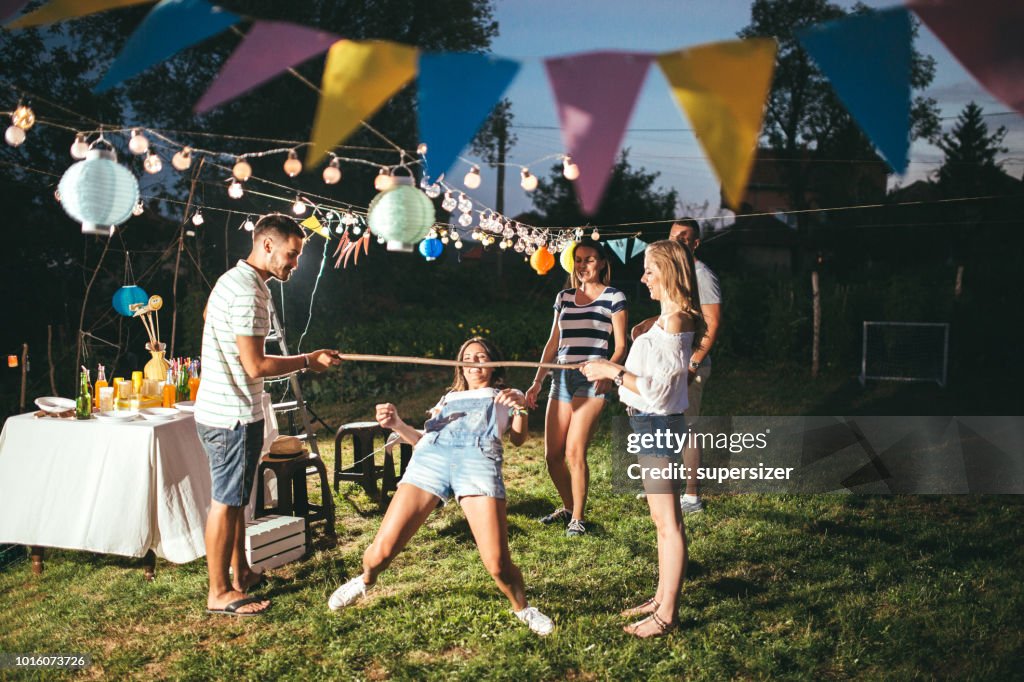 Fiesta al aire libre