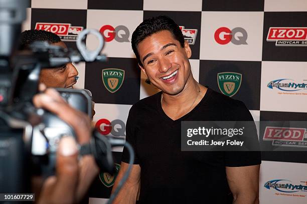 Actor Mario Lopez attends the 2010 Fantasy 500 GQ party at the Hilbert Circle Theatre on May 29, 2010 in Indianapolis, Indiana.