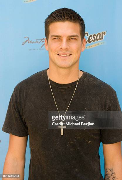 Actor Rick Malambri attends Cesar Canine Cuisine at Kari Feinstein MTV Movie Awards Style Lounge-Day 1 at Montage Beverly Hills on June 3, 2010 in...
