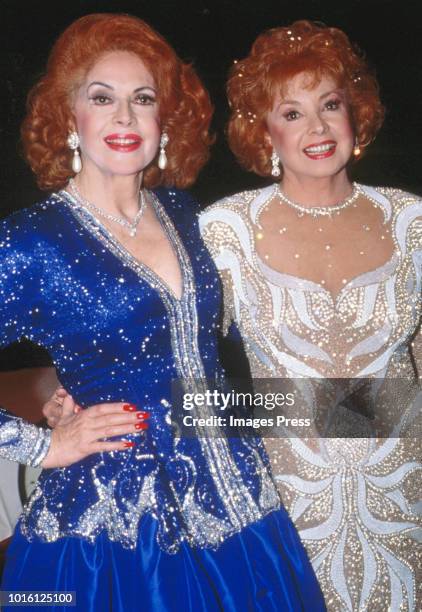 Jayne and Audrey Meadows circa 1990 in New York.