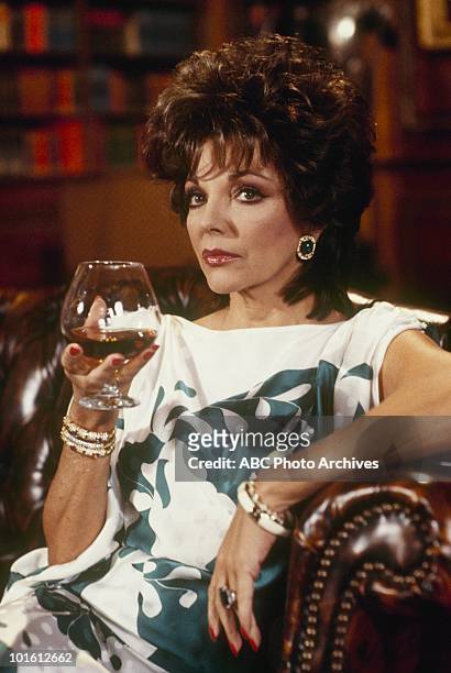 The Mission" - Airdate November 19, 1986. JOAN COLLINS