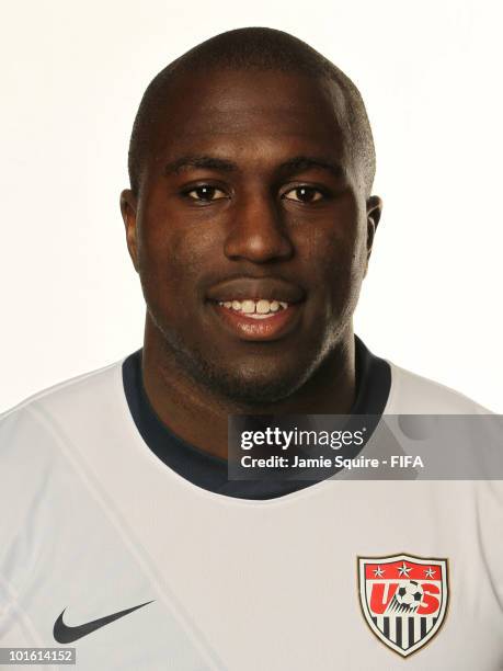 Jozy Altidore of USA poses during the official FIFA World Cup 2010 portrait session on June 3, 2010 in Centurion, South Africa.