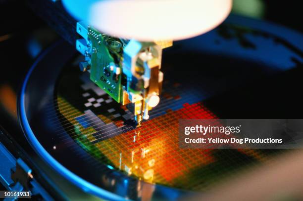 integrated circuit, semi conductor - chip stock-fotos und bilder