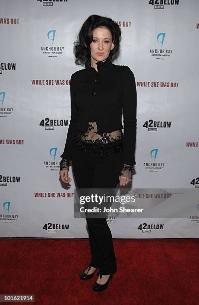 Director Susan Montford arrives at the Los Angeles premiere of "While She Was Out" at the ArcLight Theater on December 9, 2008 in Los Angeles,...