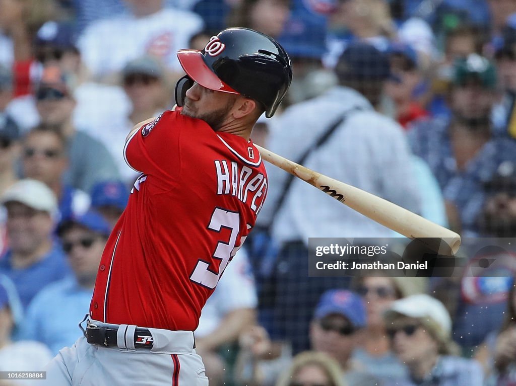 Washington Nationals v Chicago Cubs