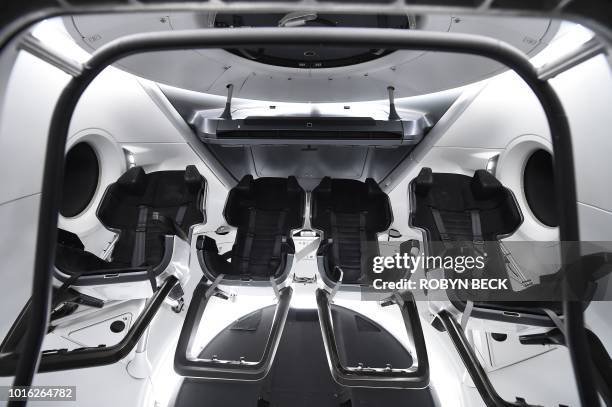 Spacex Crew Capsule Interior
