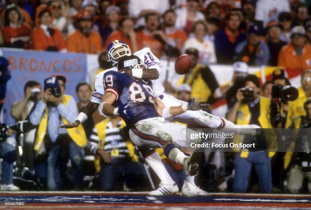 January 26, 1987: Super Bowl XXI - New York Giants v Denver Broncos