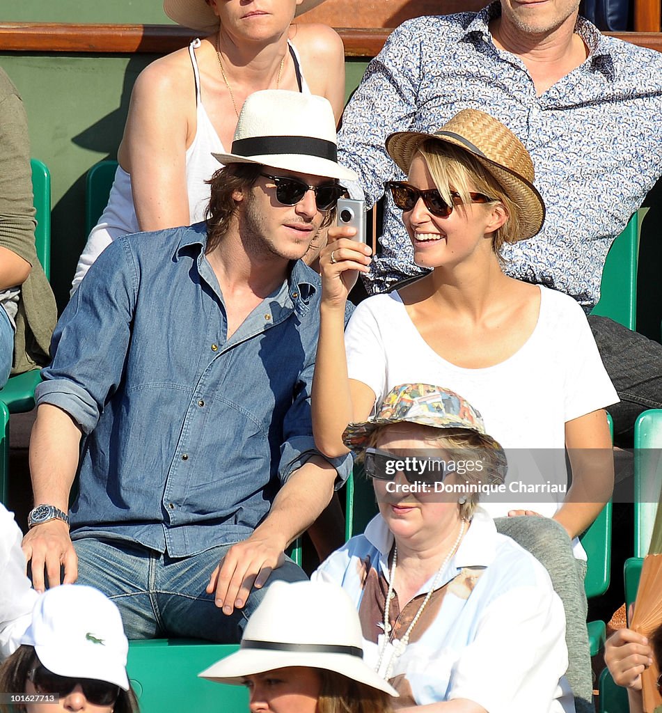 Celebrity Sightings at the French Open - June, 3rd