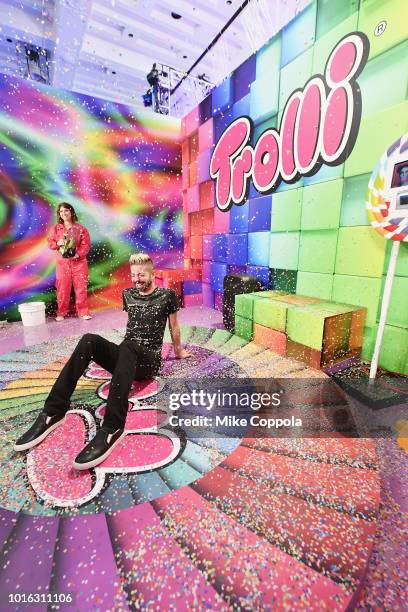 Guests attend the Candytopia Media Preview on August 13, 2018 at Candytopia in New York City.