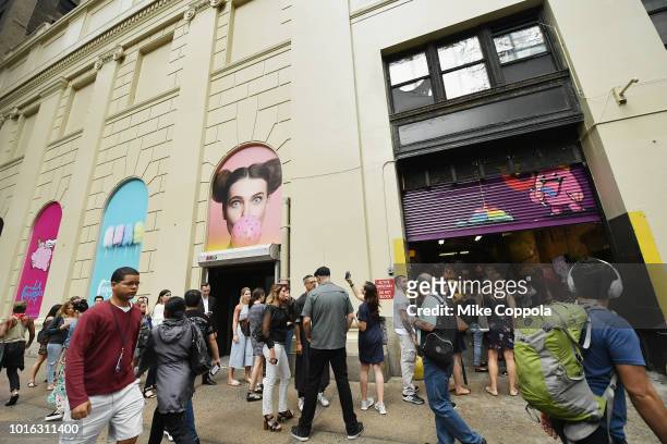 Guests attend the Candytopia Media Preview on August 13, 2018 at Candytopia in New York City.