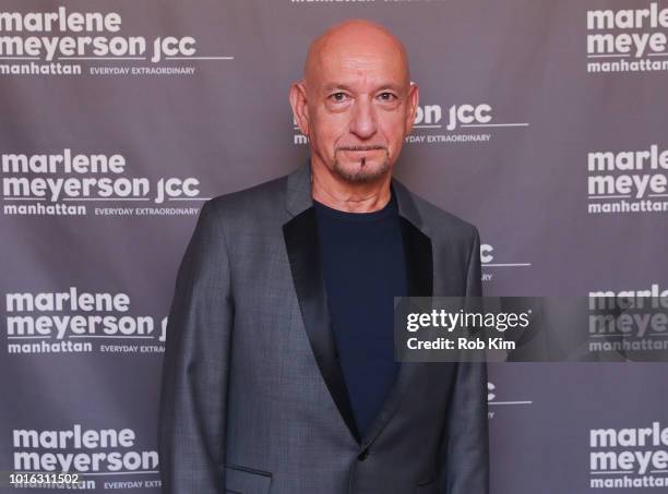 Sir Ben Kingsley attends the New York Screening of "Operation Finale" at Marlene Meyerson JCC Manhattan on August 13, 2018 in New York City.