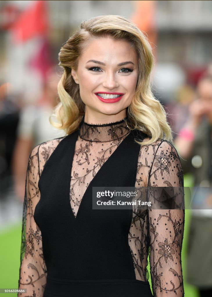 Emma Rigby Autograph Emma Rigby attends the World Premiere of 'The Festival' at Cineworld ...