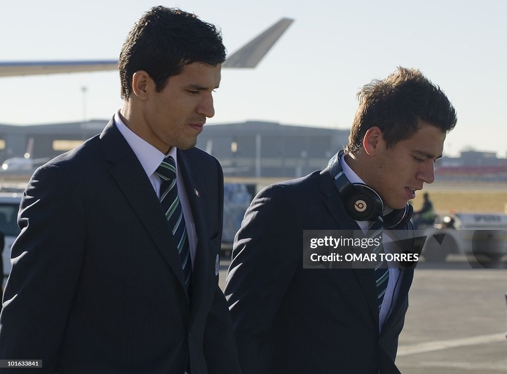 Mexico's national football team players