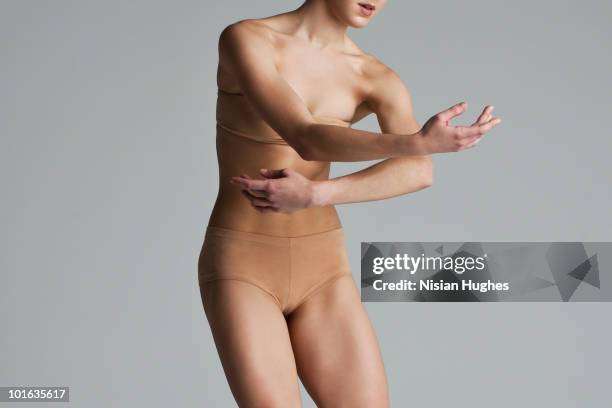ballerina dancing crop - bodysuit stock pictures, royalty-free photos & images