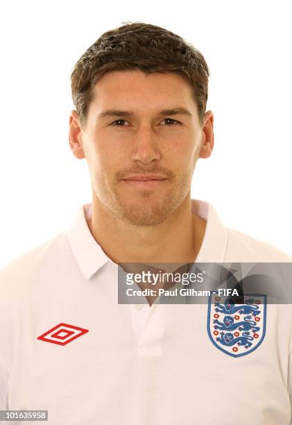 Gareth Barry of England poses during the official FIFA World Cup 2010 portrait session on June 4, 2010 in Rustenburg, South Africa.