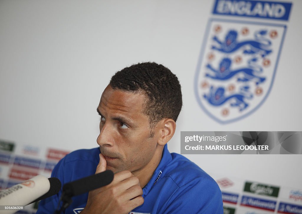 Rio Ferdinand, England´s national footba