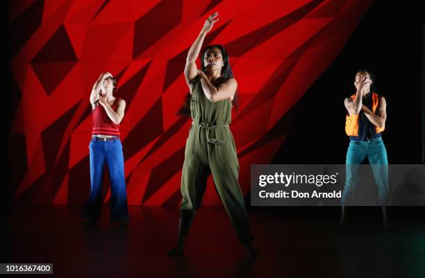 Dancers perform during a media call for Le Dernier Appel at Carriageworks on August 14, 2018 in Sydney, Australia.