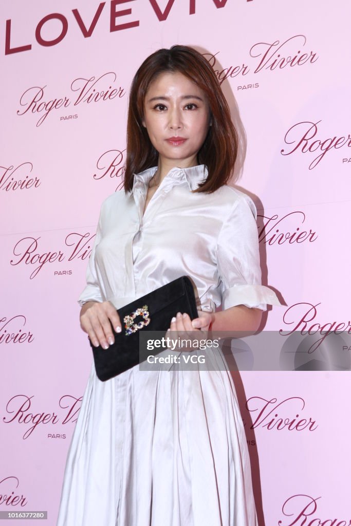 Ruby Lin Rbc Actress Ruby Lin attends Roger Vivier event on August 9, 2018 in ...