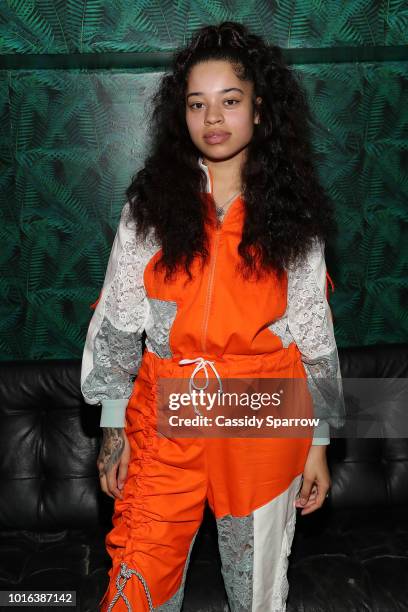 Ella Mai Performs In Concert at Music Hall of Williamsburg on August 13, 2018 in New York City.