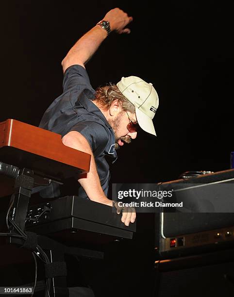 Singer/Songwriter Hank Williams Jr. Performs during the 2010 BamaJam Music & Arts Festival at the corner of Hwy 167 and County Road 156 on June 4,...