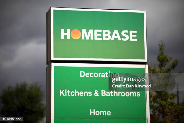 General view of a Homebase store in North Finchley on August 14, 2018 in London, England. The home and garden retailer has announced it is to close...