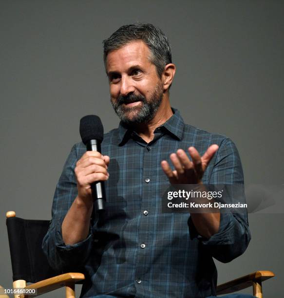 Cinematographer Steven Meizler attends Netflix Celebrates 12 Emmy Nominations For 'Godless' at DGA Theater on August 9, 2018 in Los Angeles,...