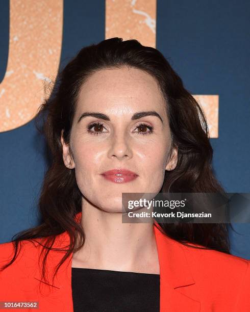 Actress Michelle Dockery attends Netflix Celebrates 12 Emmy Nominations For 'Godless' at DGA Theater on August 9, 2018 in Los Angeles, California.