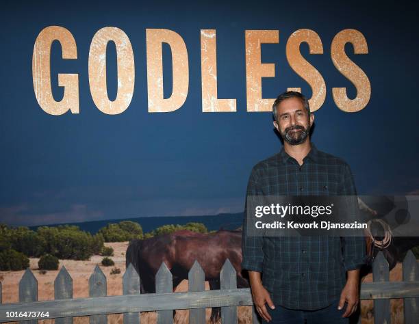 Cinematographer Steven Meizler attends Netflix Celebrates 12 Emmy Nominations For 'Godless' at DGA Theater on August 9, 2018 in Los Angeles,...