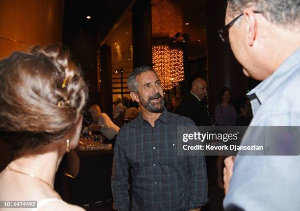 Cinematographer Steven Meizler attends Netflix Celebrates 12 Emmy Nominations For 'Godless' at DGA Theater on August 9, 2018 in Los Angeles,...