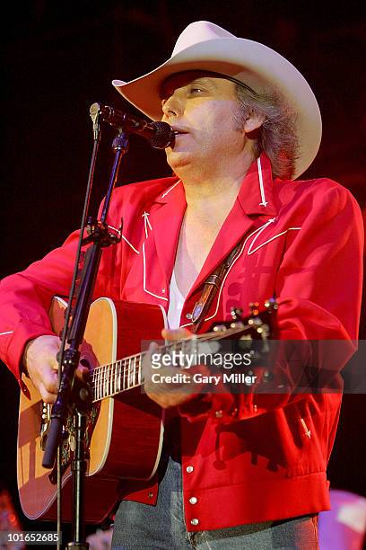 Vocalist/musician Dwight Yoakam performs in concert at the Nutty Brown Cafe on June 5, 2010 in Austin, Texas.