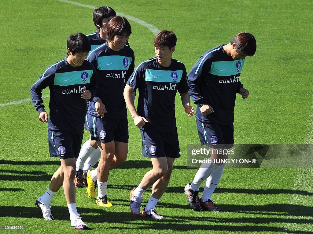 South Korean national football team midf