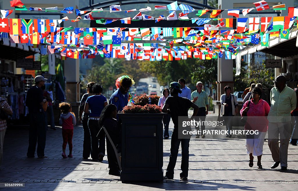 Flags of countries competing in the 2010