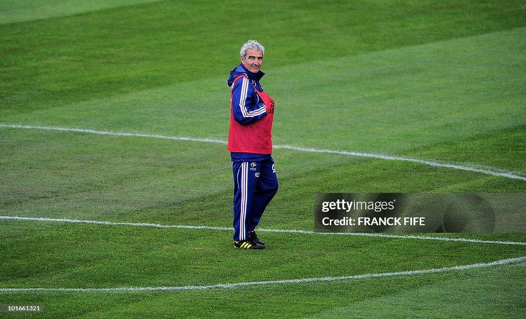 France's football national team coach Ra