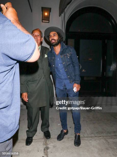 Kunal Nayyar is seen on August 13, 2018 in Los Angeles, California.