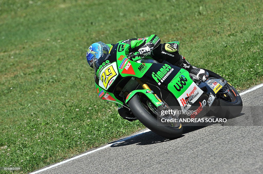 Italia's Andrea Iannone of Speed Up team