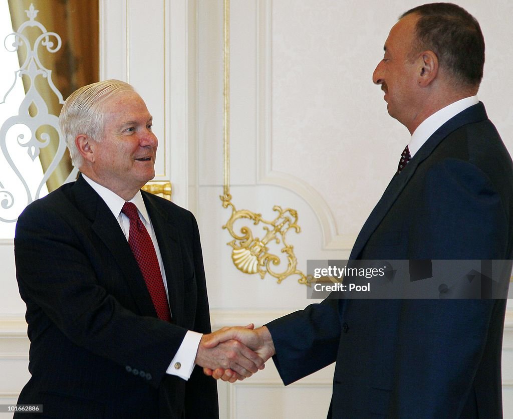 U.S. Secretary of Defense Robert M. Gates Visits Azerbaijan