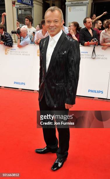 Graham Norton attends the Philips British Academy Television Awards at London Palladium on June 6, 2010 in London, England.
