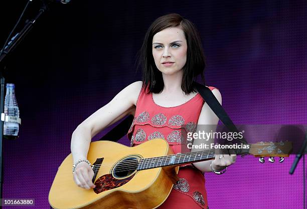 Amy MacDonald performs during Rock in Rio Madrid 2010 at the Ciudad del Rock on June 6, 2010 in Arganda del Rey, Spain.