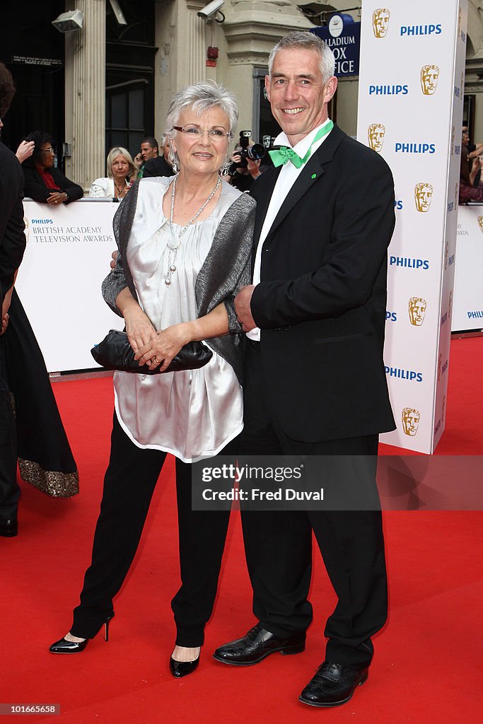 Julie Walters and Grant Roffey attend the Philips British Academy ...
