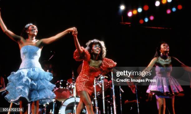 New York Pointer Sisters circa 1983 in New York City.