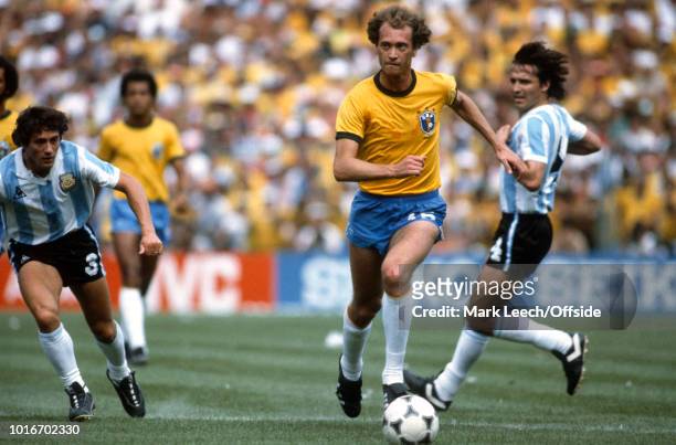 July 1982 - FIFA World Cup - Argentina v Brazil - Falcao of Brazil -