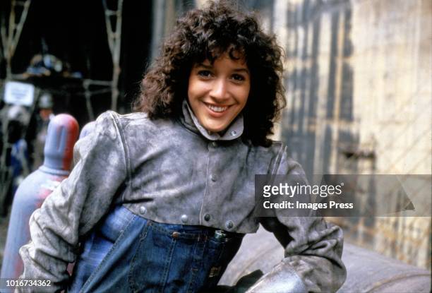 Jennifer Beals circa 1983 in New York.