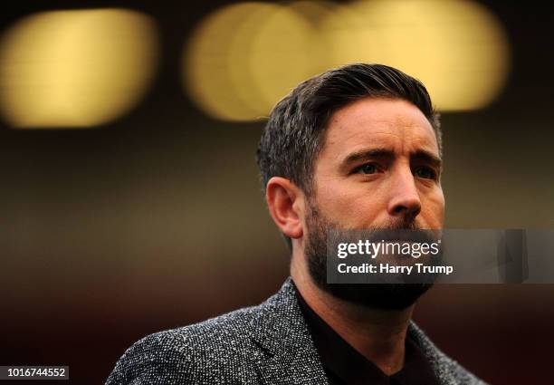 Lee Johnson, Manager of Bristol City during the Carabao Cup First Round match between Bristol City and Plymouth Argyle at Ashton Gate on August 14,...