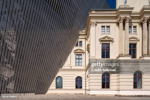 bundeswehr military history museum, dresden, germany - bundeswehr military history museum stock pictures, royalty-free photos & images