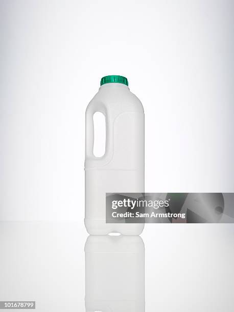 single milk bottle - milk bottles stock pictures, royalty-free photos & images