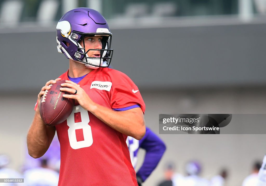 NFL: AUG 14 Vikings Training Camp